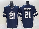 Men's Dallas Cowboys #21 Ezekiel Elliott Navy Blue 2023 FUSE Vapor Untouchable Stitched Jersey,baseball caps,new era cap wholesale,wholesale hats